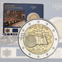 Lussemburgo 2 euro FDC 2007 - 50 anni del Trattato di Roma