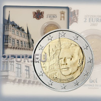 Lussemburgo 2 euro FDC 2007 - Palazzo Granducale