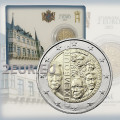 Lussemburgo 2 euro fdc 2015 - 125° anniversario della Casa di Nassau-Weilburg