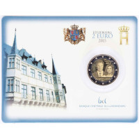 Lussemburgo 2 euro fdc 2015 - 15° Anniversario dell'Adesione al Trono di S.A.R. il Granduca