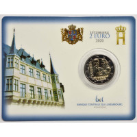 Lussemburgo 2 euro fdc 2020 - Nascita del principe Carlo