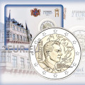 Lussemburgo 2 euro fdc 2023 - 25° anniversario dell'ammissione del Granduca Henri a membro del Comitato Olimpico Internazionale
