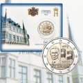 Lussemburgo 2 euro fdc 2022 - 50 anni di bandiera del Lussemburgo