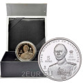 Lussemburgo 5 euro argento Proof 2019 - Granduca Jean