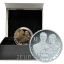 25 EURO MONETE D'ARGENTO