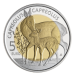 Lussemburgo 5 euro argento Proof 2025 - Fauna e Flora - capriolo europeo