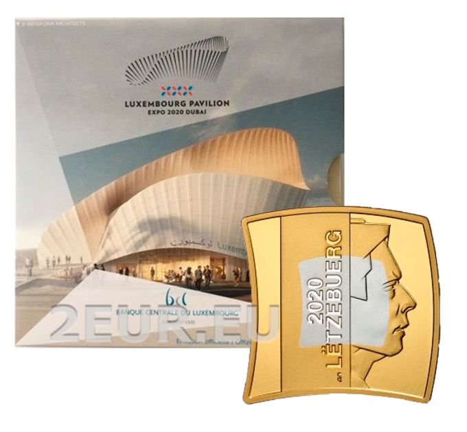 Lussemburgo 2,5 euro argento PROOF 2020 - Esposizione Mondiale di Dubai