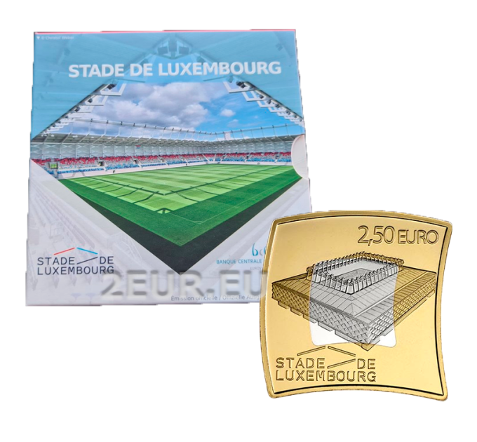 Lussemburgo 2,5 euro argento PROOF 2022 - Lussemburgo