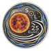 Lussemburgo 25 euro argento Proof 2025 - Il sistema solare - Il Sole