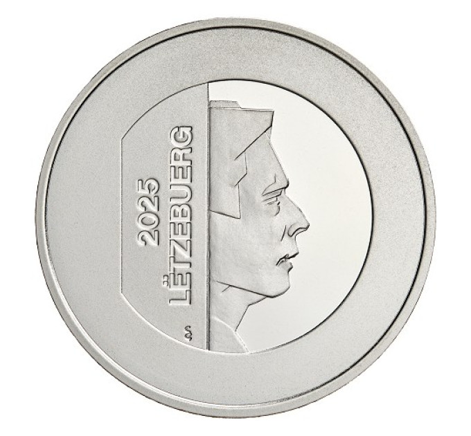 Lussemburgo 25 euro argento Proof 2025 - Il sistema solare - Il Sole