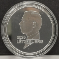 Lussemburgo 25 euro argento Proof 2026 - Il sistema solare - Saturno