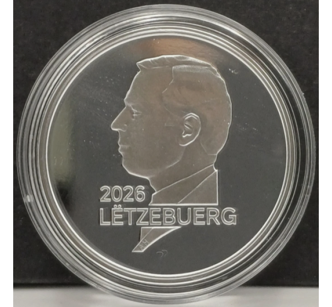 Lussemburgo 25 euro argento Proof 2026 - Il sistema solare - Saturno