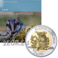 Lussemburgo 5 euro argento Proof 2023 - Fauna e Flora - Ghiro