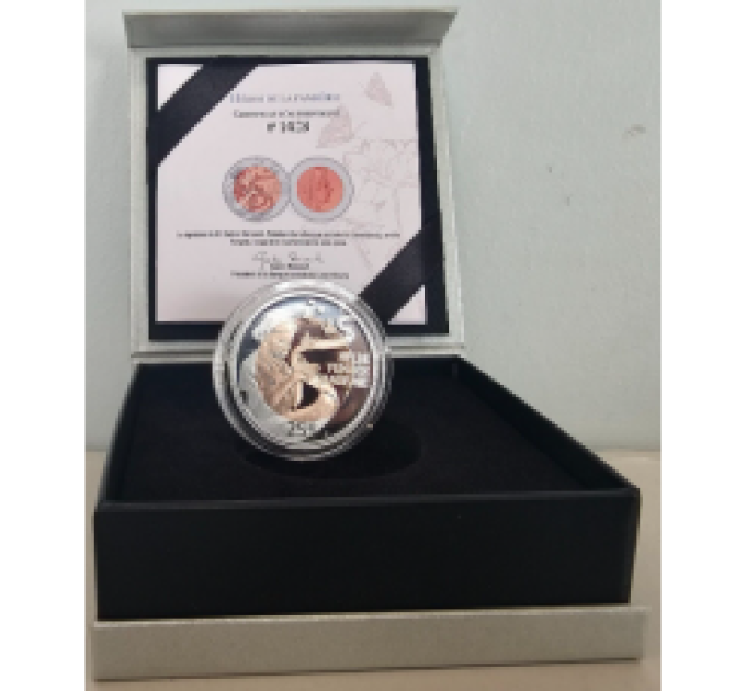 Lussemburgo 25 euro argento Proof 2023 - Eroi della pandemia