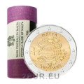 Malta 2 euro UNC rotolo 2012 – 10 anni di euro