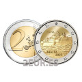 Malta 2 euro UNC 2025 - Città storica di Mdina