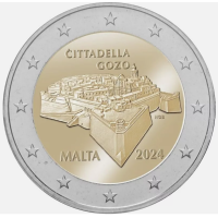 Malta 2 euro UNC 2024 - Cittadella di Gozo