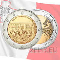Malta 2 euro UNC 2012 - Rappresentanza della Maggioranza 1887