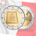 Malta 2 euro UNC 2015 - Repubblica 1974