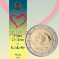 Malta 2 euro FDC 2016 - Solidarietà attraverso l'Amore
