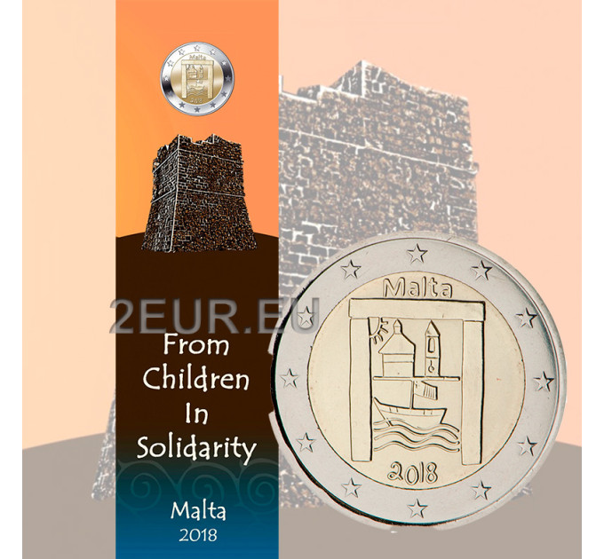 Malta 2 euro BU 2018 - Beni Culturali