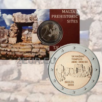 Malta 2 euro BU 2019 - Templi di Ta Hagrat
