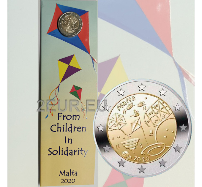 Malta 2 euro fdc 2020 - Giochi C/C