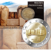 Malta 2 euro BU 2021 - Tempio di Tarxien  