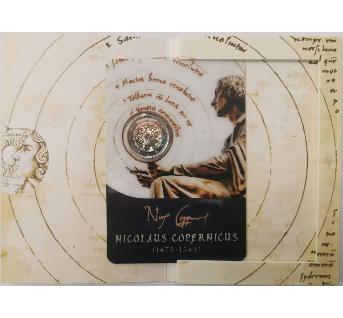 Malta 2 euro BU 2023 - 550° anniversario della nascita di Niccolò Copernico