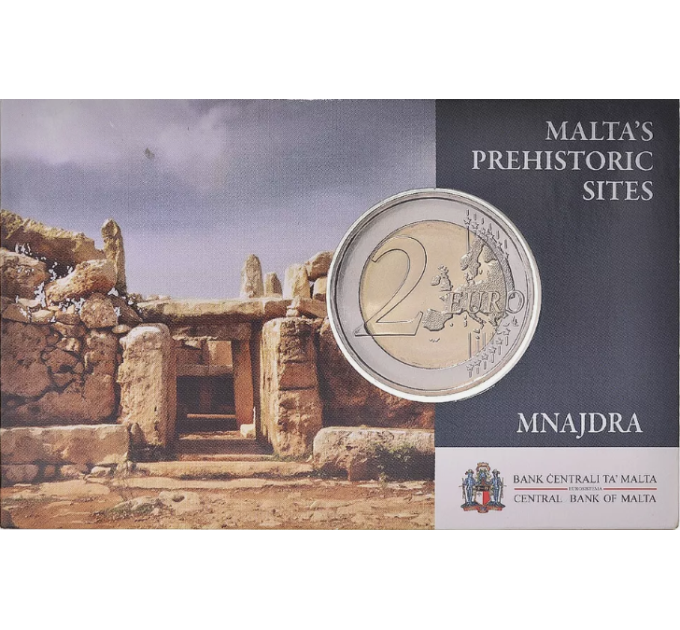 Malta 2 euro BU 2018 - Templi di Mnajdra