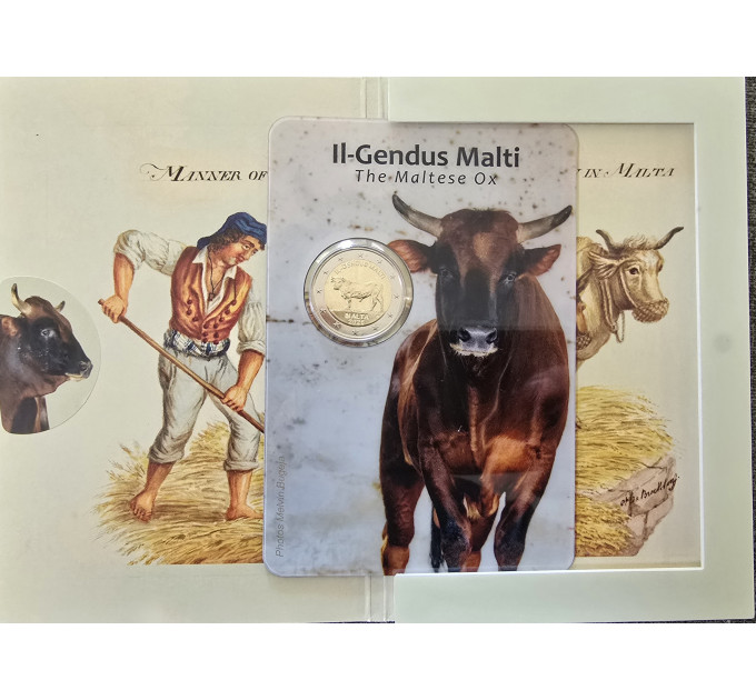 Malta 2 euro BU 2025 - Toro maltese