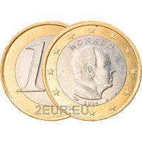 Monaco 1 euro FDC 2014 - Principe Alberto II