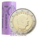 Monaco Rotolo da 2 euro 2017