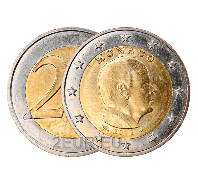 Monaco 2 euro FDC 2012 - Principe Alberto II