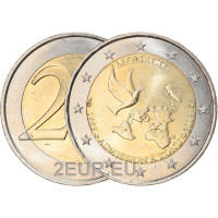 Monaco 2 euro FDC 2013 - 20° Anniversario di adesione all'ONU