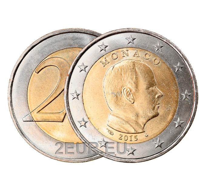 Monaco 2 euro FDC 2015 - Principe Alberto II