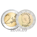 Monaco 2 euro FDC 2023 - Principe Alberto II