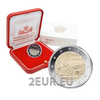 Monaco 2 euro PROOF 2025 - Marchesato di Les Baux