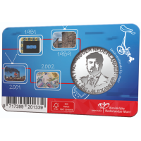 Paesi Bassi 5 euro UNC 2021 - 40° anniversario del NOS Jeugdjournaal