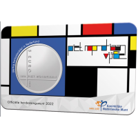 Paesi Bassi 5 euro UNC 2022 – Piet Mondriaan