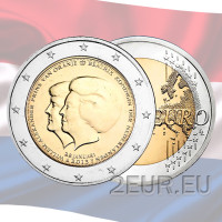 Paesi Bassi 2 euro UNC 2013 - Doppio Ritratto - Beatrix e Willem Alexander