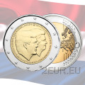 Paesi Bassi 2 euro UNC 2014 - 200° anniversario del regno dei Paesi Bassi