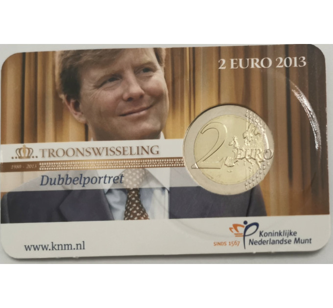 Paesi Bassi 2 euro BU 2013 - Beatrix e Willem Alexander 