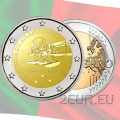Portogallo 2 euro UNC 2022 - 100° anniversario della prima traversata aerea del Sud Atlantico