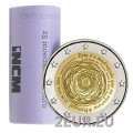 Portogallo 2 euro UNC rotolo 2024 – 50° anniversario della Rivoluzione dei Garofani