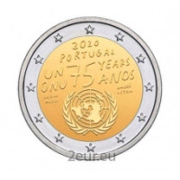Portogallo 2 euro UNC rotolo 2020 - 75 anni dello Regno