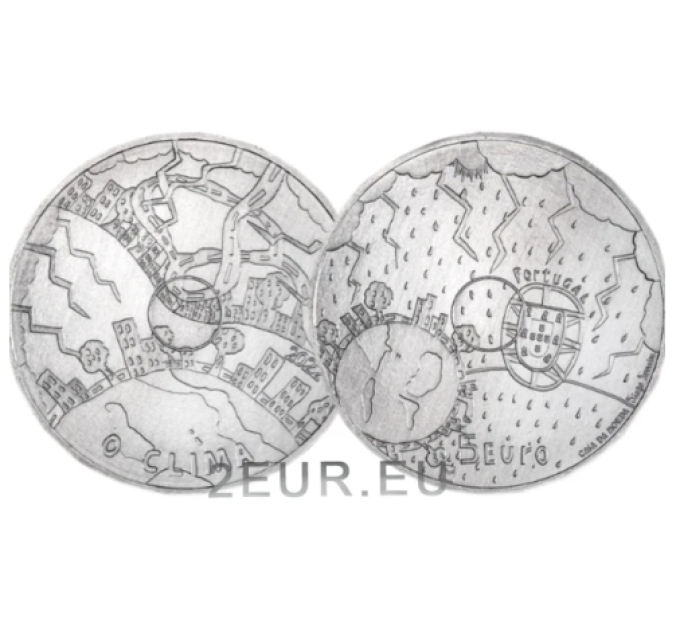 Portogallo 5 euro UNC 2022 - Clima