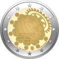 Portogallo 2 euro UNC rotolo 2026 – Centesimo anniversario della Fondazione Rotary in Portogallo
