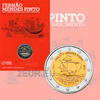 Portogallo 2 euro BU 2011 - 500° anniversario della nascita di Fernao Mendes Pinto  