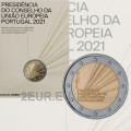 Portogallo 2 euro BU 2021 - Presidenza del Consiglio dell'Unione Europea  